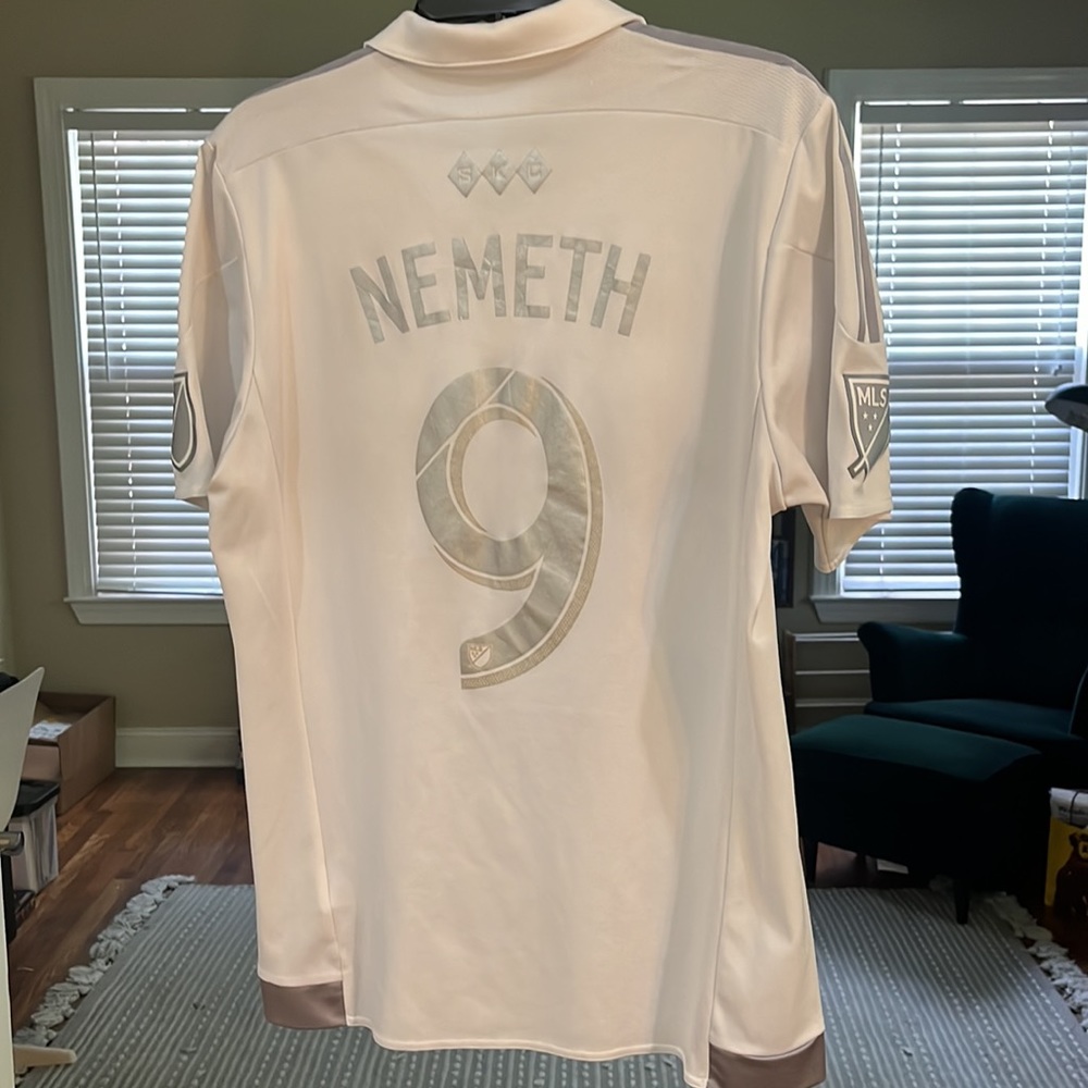Authentic Sporting Kc Third Kit With Nemeth On Ba… - image 2